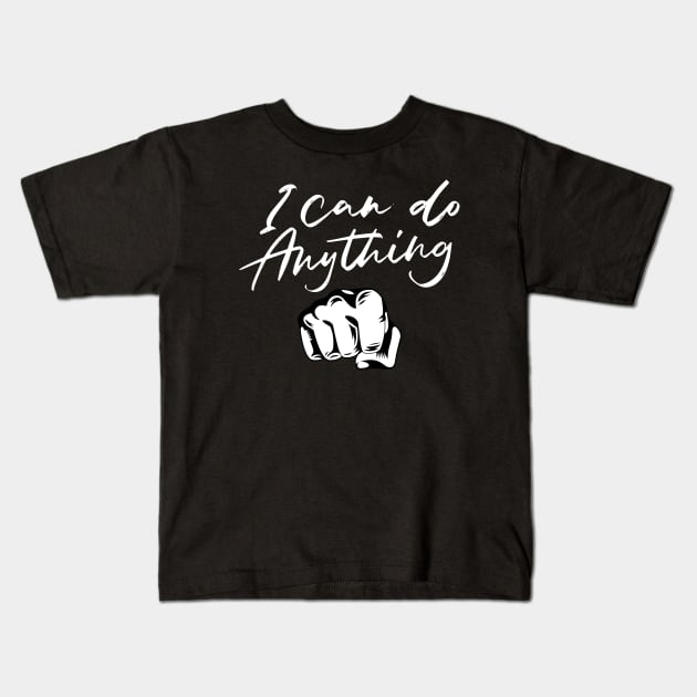 I can do anything! Kids T-Shirt by Aphro art design 